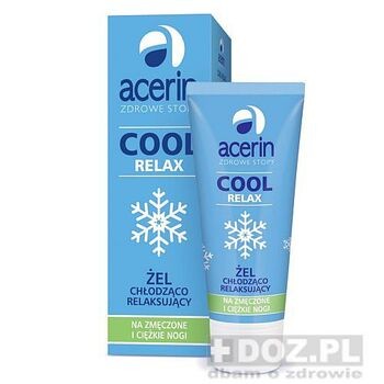 Acerin Cool Relax, żel, chłodząco-relaksujący, 75 ml