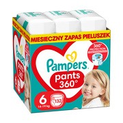 Pampers Pants 6 (15+ kg), pieluchomajtki jednorazowe, 132 szt. https://azcdn.doz.pl/image/d/product/4495e8f4-scale-180x180.png