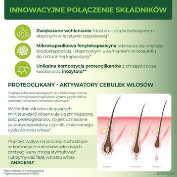 Vitapil Clinic 5a, kapsułki, 60 szt. + saszetki z proszkiem, smak ananasowy, 30 szt.