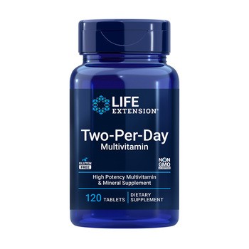 Life Extension Two-Per-Day, tabletki, 120 szt.