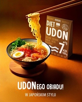 Diet-Food, bio makaron konjac shirataki, udon, 300 g