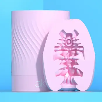 After Kiss Masturbation Egg Cherry Blossom, masturbator, brush, 1 szt.