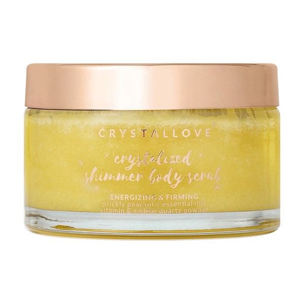 Crystallove Crystallove, peeling do ciała z kryształem górskim, 200 g — Inhaltsstoffe und Bewertung