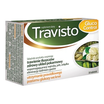 Travisto Gluco Control, tabletki, 30 szt.