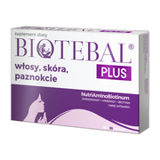 Biotebal PLUS włosy, skóra, paznokcie, tabletki, 40 szt. (30 szt. + 10 szt.)