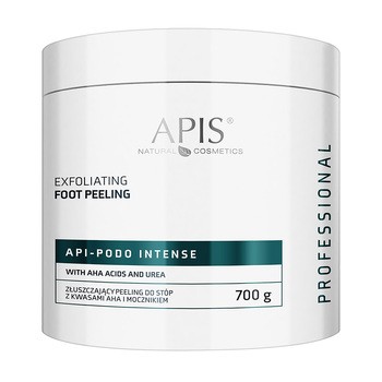 Apis Api-Podo Intense, złuszczający peeling do stóp z kwasami AHA i mocznikiem, 700 g