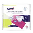 Seni Super Quatro, pieluchomajtki dla dorosłych, rozmiar XL, 10 szt.