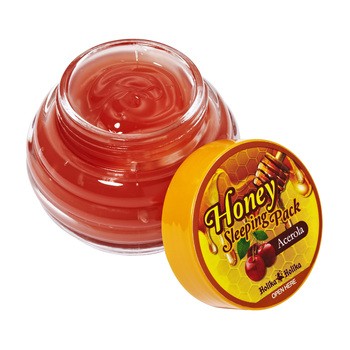 Holika Holika Honey Sleeping Pack, całonocna maseczka z miodem i acerolą, 90 ml