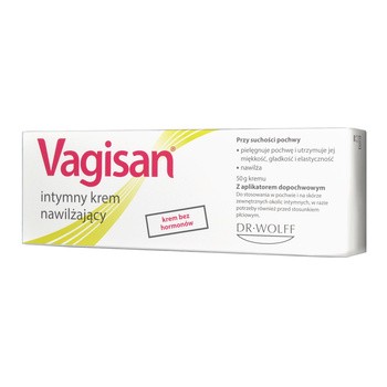 Vagisan intymny, krem nawilżający, 50 g