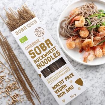 Diet-Food, Bio Makaron Gryczany Soba, 250 g