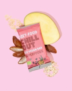 Diet-food, Chill Out, Bio Wegański Batonik, 35 g