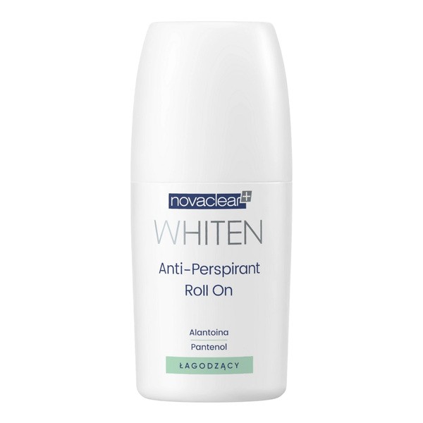 Novaclear Novaclear Whiten, antyperspirant, roll-on, łagodzący, 50 ml