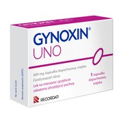 alt Gynoxin Uno, 600 mg, kapsułki dopochwowe, miękkie, 1 szt.