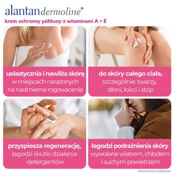 Alantandermoline, krem ochronny półtłusty z witaminami A+E, 50 g