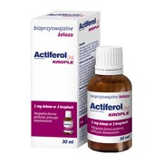 alt ActiFerol Fe krople, zawiesina doustna, 30 ml