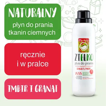 ZIELKO Płyn do prania tkanin czarnych i ciemnych, 1l