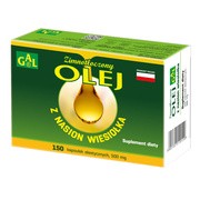 Zimnotłoczony olej z nasion wiesiołka, 500 mg, kapsułki, 150 szt.