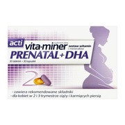 alt Acti Vita-miner Prenatal DHA, tabletki, 30 szt. + kapsułki, 30 szt.