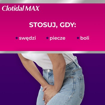 Clotidal MAX, 500 mg, tabletki dopochwowe, 1 szt