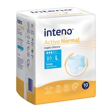 Inteno Active Normal, majtki chłonne, L, 10 szt.