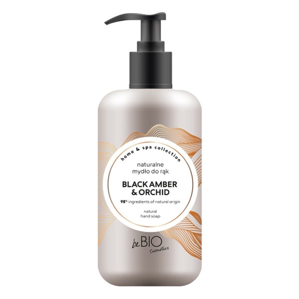 beBIO BeBio Home &amp; Spa Collection, mydło do rąk, Amber &amp; Orchid, 300 ml