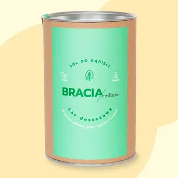 Bracia Mydlarze, sól do kąpieli ze spiruliną, Las deszczowy, 300 g