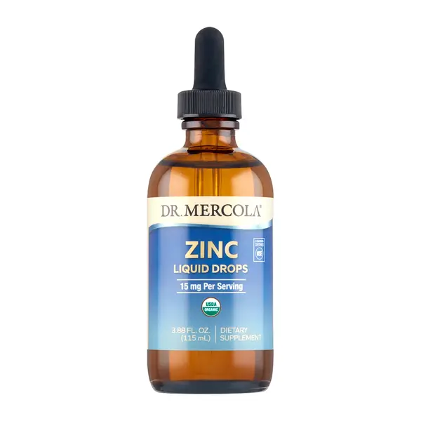 Цинк Dr. Mercola 15 мг, капли, 115 мл