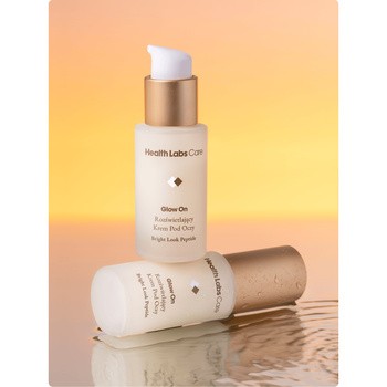 Health Labs Care Glow On, rozświetlający krem pod oczy, 15 ml