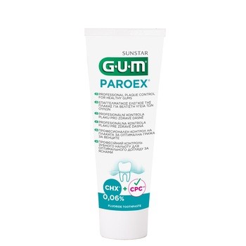 Gum Paroex 0.06%, pasta do zębów do codziennej pielęgnacji, 75 ml