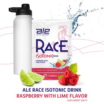 Ale Race Isotonic Drink Raspberry & Lime Flavor, proszek, 31,5 g