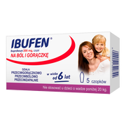 Ibufen, 200 mg, czopki, 5 szt.