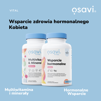 Osavi Wsparcie Hormonalne Kobieta, kapsułki, 90 szt.