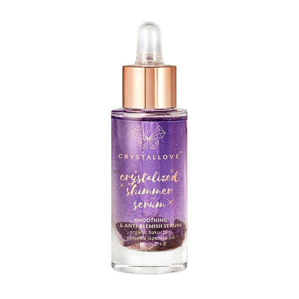 Crystallove Crystallove, serum do twarzy z ametystem i bakuchiolem, 30 ml — Inhaltsstoffe und Bewertung