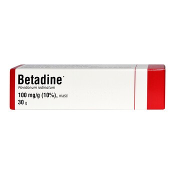 Betadine,10%, maść, 30 g (import równoległy, InPharm)
