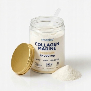 Medso Collagen Marine Premium 10 000 mg, proszek, smak mango-cytryna, 360 g