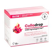 Colladrop Glow, kolagen 5000 mg, proszek, saszetki, 30 szt.