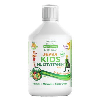 Super Kids Multivitamin, płyn, smak pomarańczowy, 500 ml