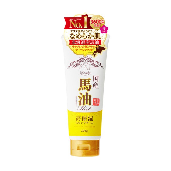 Loshi Loshi Moist Aid Horse Oil Cream N, krem z olejem końskim, 200 g