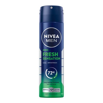 Nivea Men Fresh Sensation, antyperspirant, spray, 150 ml