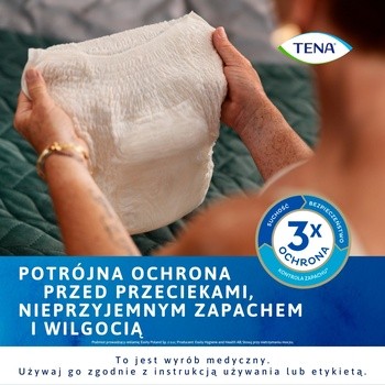 Tena Lady Pants Plus, majtki chłonne, Creme, rozmiar M, 30 szt.