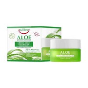 Equilibra, aloesowy przeciwzmarszczkowy krem do twarzy, efekt wypełnienia, 50 ml