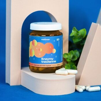 Wellbear Enzymy trawienne, kapsułki, 60 szt.