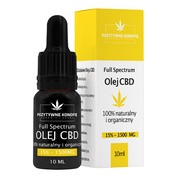 Pozytywne Konopie, olejek konopny CBD 15%, 10 ml