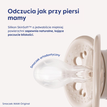 MAM Original, smoczek uspokajający, 6m+, 2 szt.