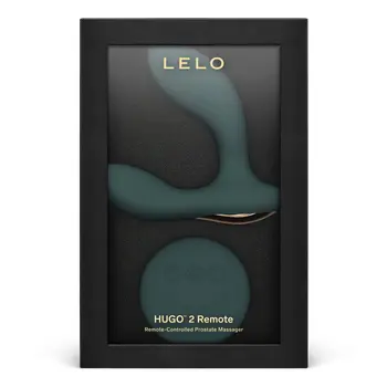Lelo Hugo 2 Remote Green, masażer prostaty z pilotem, 1 szt.