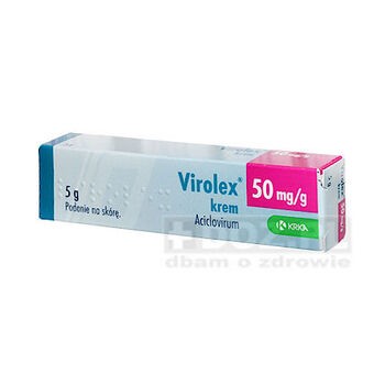 Virolex, 5% krem, 5 g