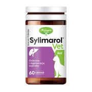 Herbapol Poznań Sylimarol Vet Kot, ochrona i regeneracja wątroby, tabletki, 60 szt. https://azcdn.doz.pl/image/d/product/824d5f1d-scale-180x180.png