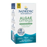 Nordic Naturals, Algae Omega 715 mg Omega 3, kapsułki, 60 szt.        