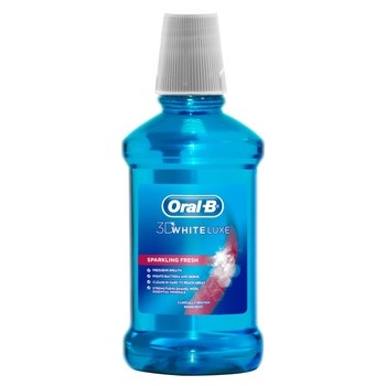 Oral-B 3D White Luxe, płyn do płukania jamy ustnej, 250 ml