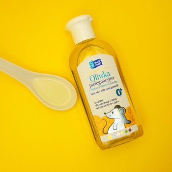 Skarb Matki, oliwka pielęgnacyjna dla niemowląt i dzieci, z olejkiem z kiełków kukurydzy, 200 ml